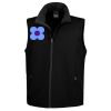 Men's Printable Softshell Bodywarmer with Recycled Fleece Inner Thumbnail