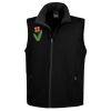 Men's Printable Softshell Bodywarmer with Recycled Fleece Inner Thumbnail