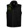 Men's Printable Softshell Bodywarmer with Recycled Fleece Inner Thumbnail