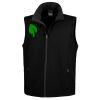 Men's Printable Softshell Bodywarmer with Recycled Fleece Inner Thumbnail