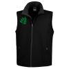 Men's Printable Softshell Bodywarmer with Recycled Fleece Inner Thumbnail