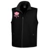 Men's Printable Softshell Bodywarmer with Recycled Fleece Inner Thumbnail