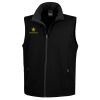 Men's Printable Softshell Bodywarmer with Recycled Fleece Inner Thumbnail
